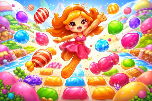 Sugar Smash Saga - Jabali AI Poster