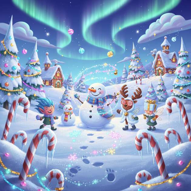 Rudolph's Rescue Quest - Jabali AI Poster