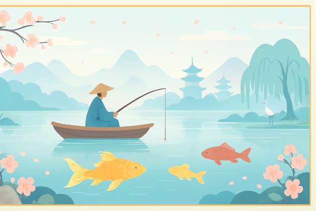 Lakeside Legend: Idle Angler - Jabali AI Poster