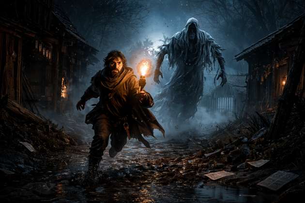 Whispers of Hollowmoor - Jabali AI Poster