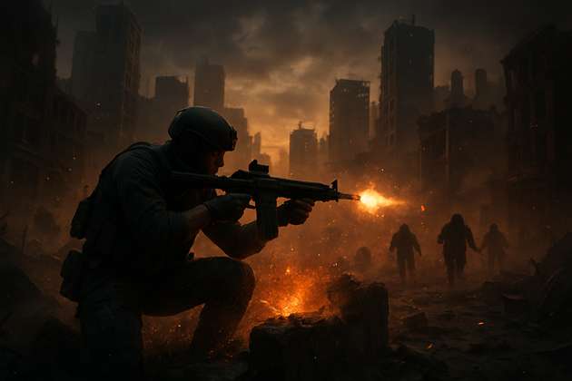 Urban Ruins: Last Stand - Jabali AI Poster