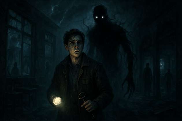 Midnight Haunting - Jabali AI Poster