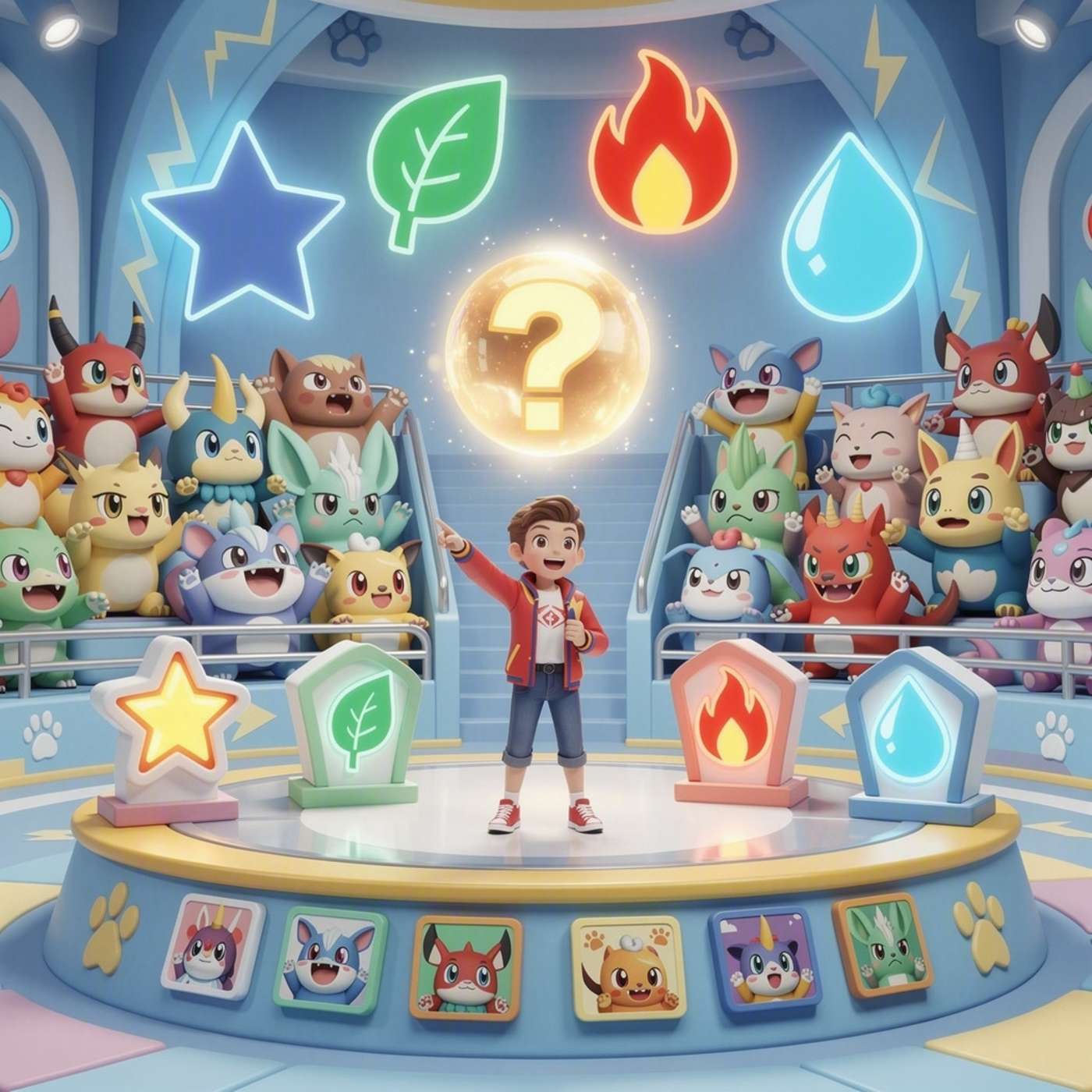 PokéQuiz Aventure game artwork