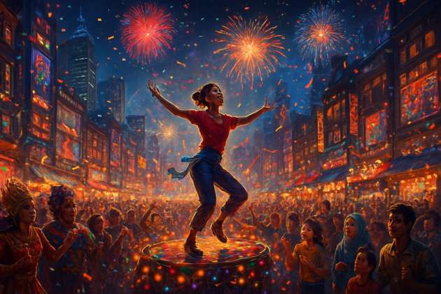 Festival City Pulse - Jabali AI Poster