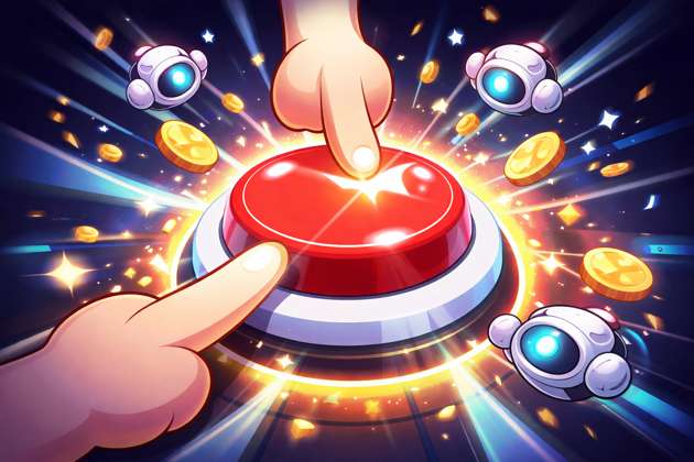 Big Red Clicker - Jabali AI Poster