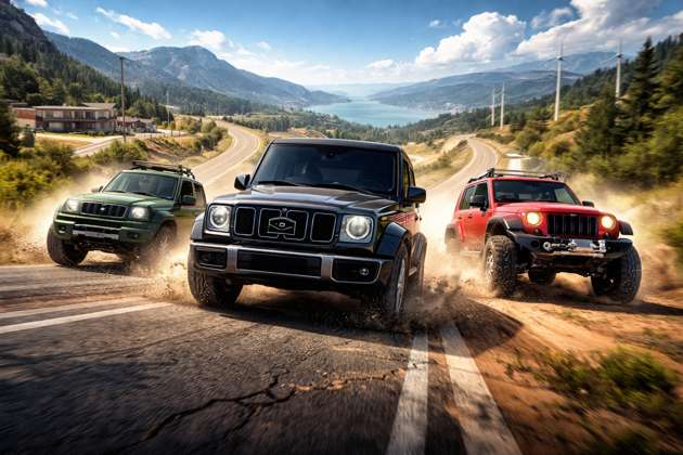 Offroad Legends 3D - Jabali AI Poster