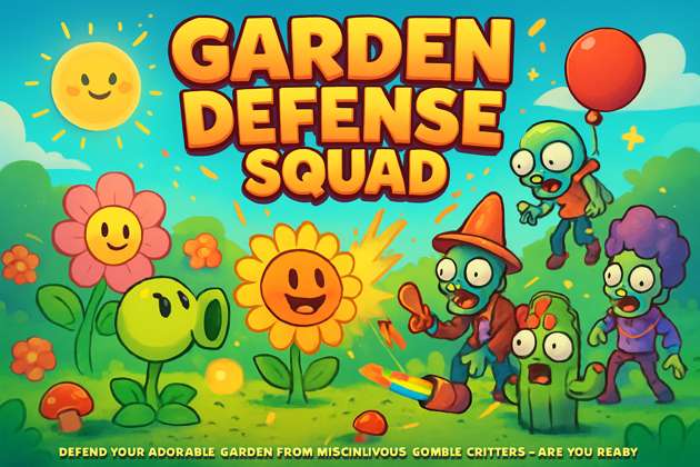 Garden Defense Squad - Jabali AI Poster