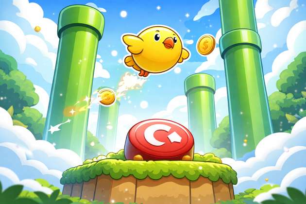 Flappy Sky Dash - Jabali AI Poster