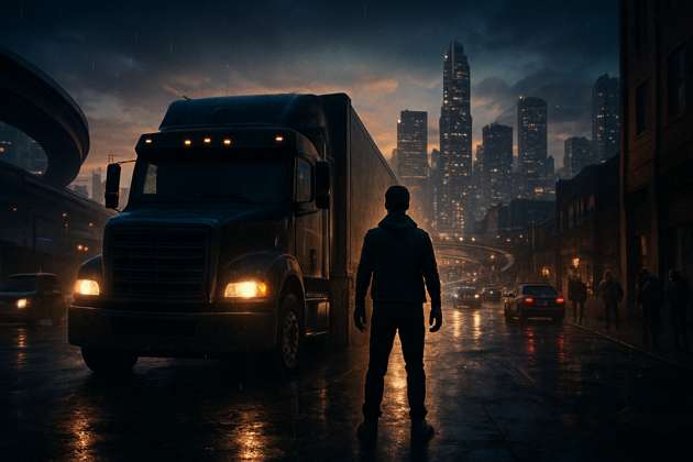 City Freight Unbound - Jabali AI Poster