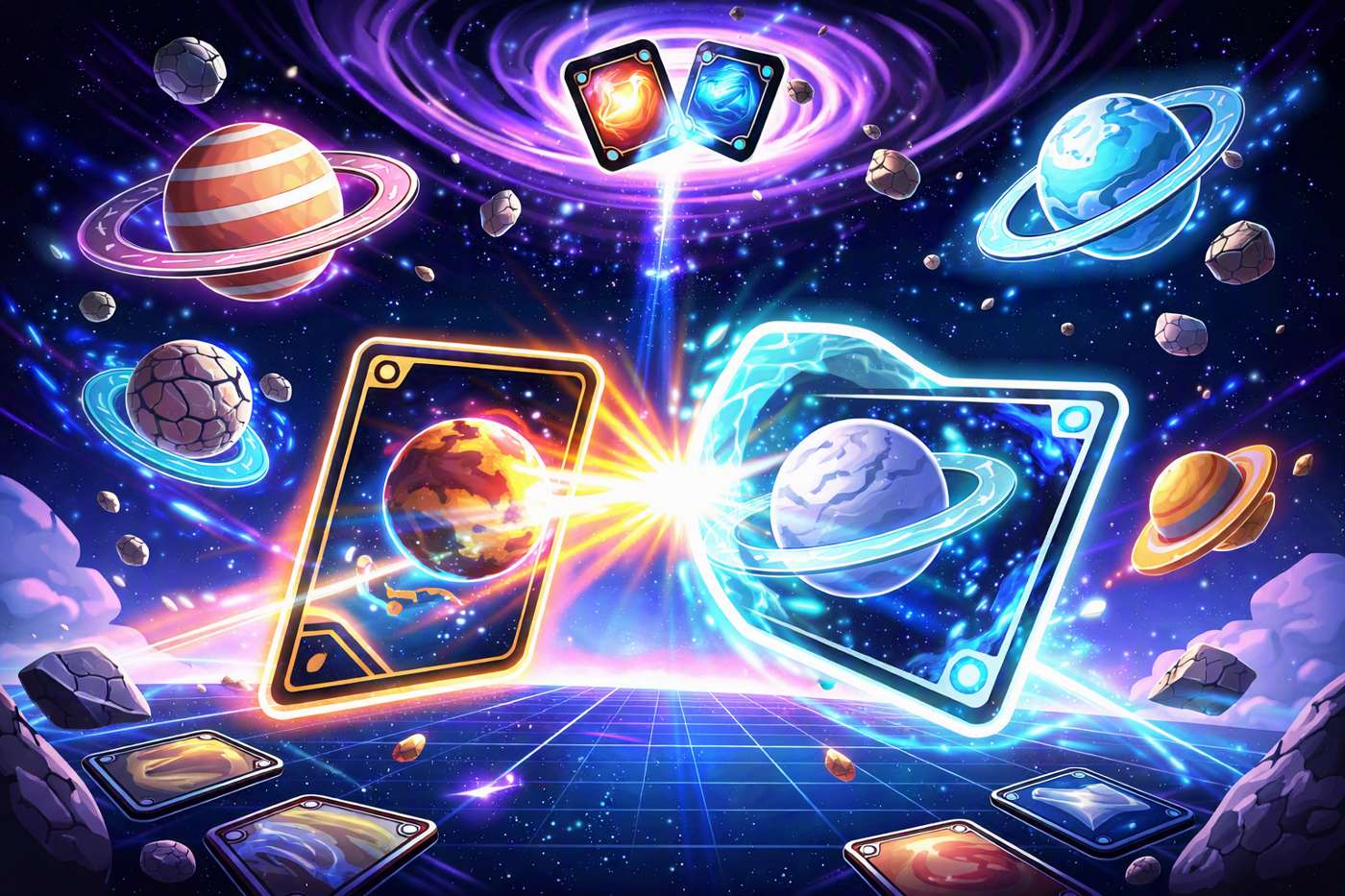 Solarcards Buraco Negro game artwork