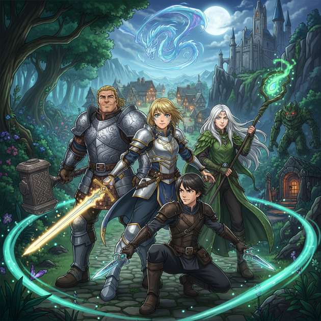 Realmforge Odyssey - Jabali AI Poster