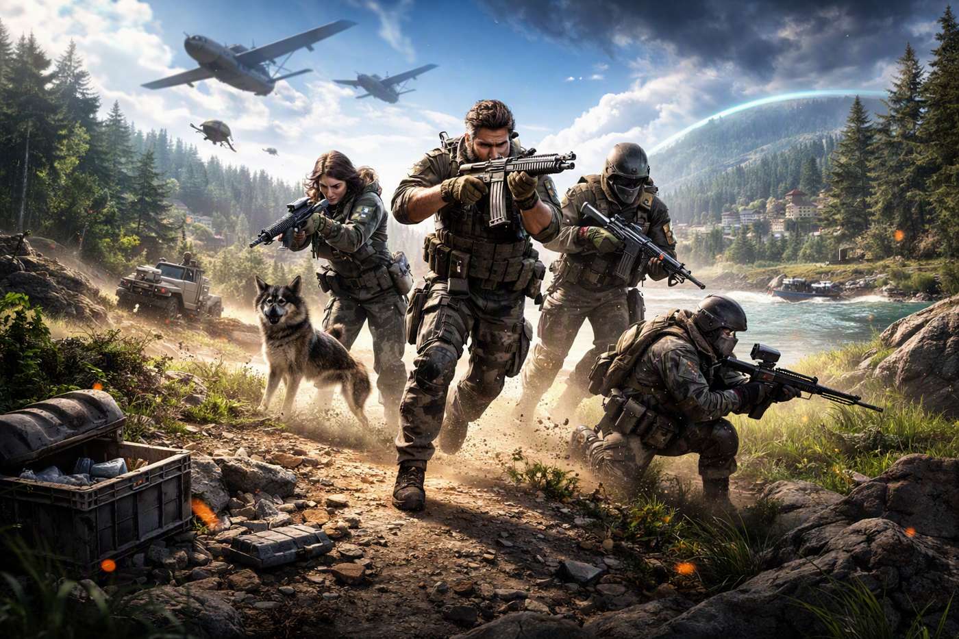 DropZone 100 game artwork