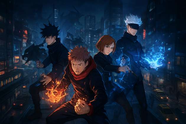 Jujutsu Kaisen: City Veil - Jabali AI Poster