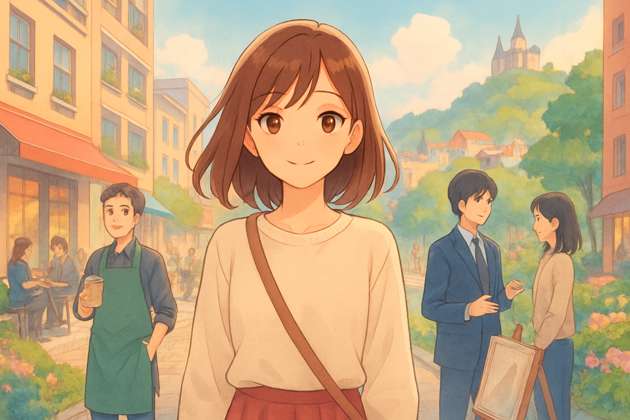 City Lights, Warm Hearts - Jabali AI Poster