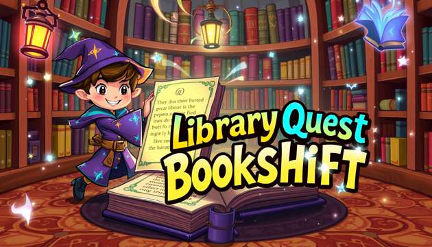 Library Quest: Bookshift - Jabali AI Poster