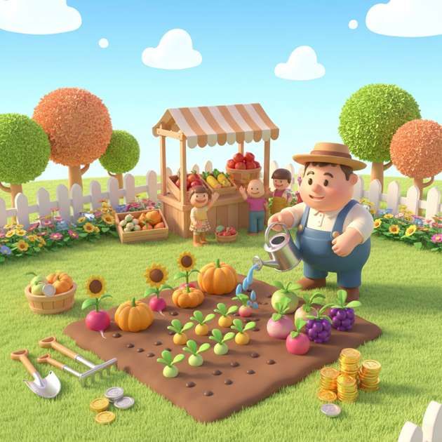 Grow a Garden - Jabali AI Poster