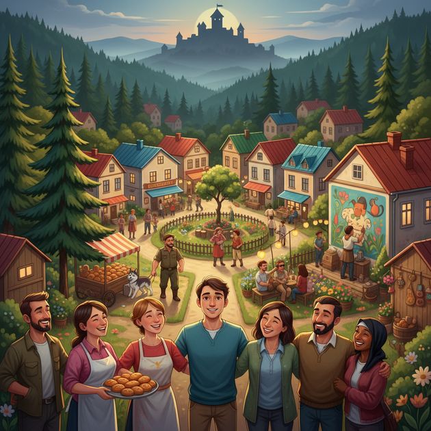 Welcome to Verkhny Les - Jabali AI Poster