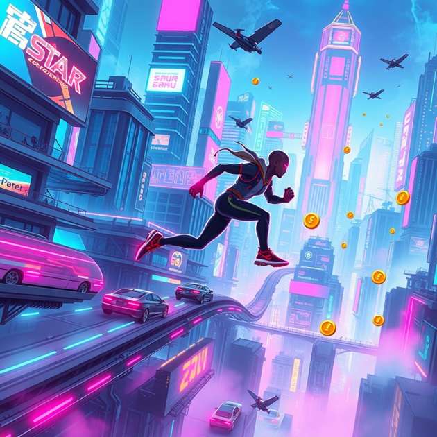 Cyber Run - Jabali AI Poster