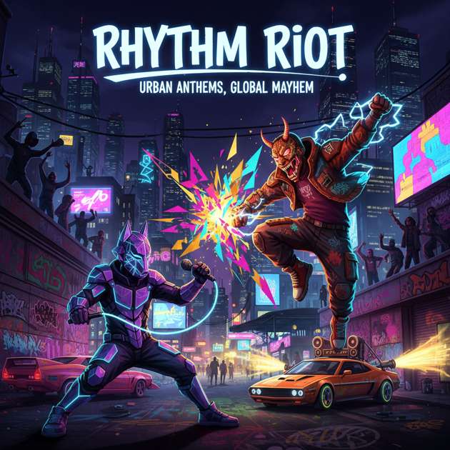 Masked Rappers Fight - 3D Open World by Jabali AI