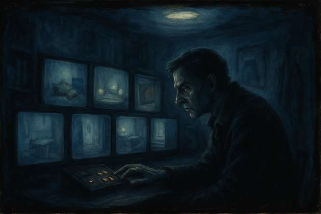 Strange Little Watcher - Jabali AI Poster