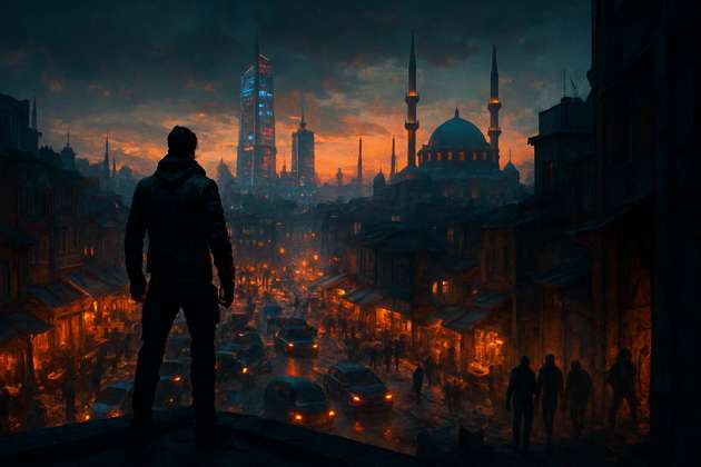 City of Ambition - Jabali AI Poster