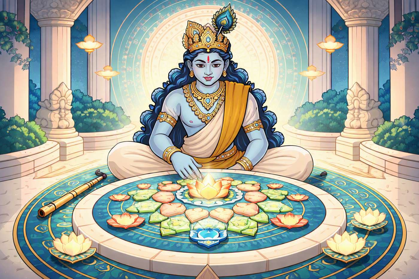 Krishna Logic Quest game artwork
