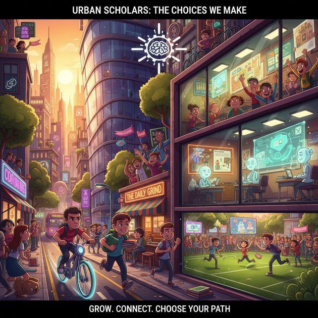 Campus City Stories - Jabali AI Poster