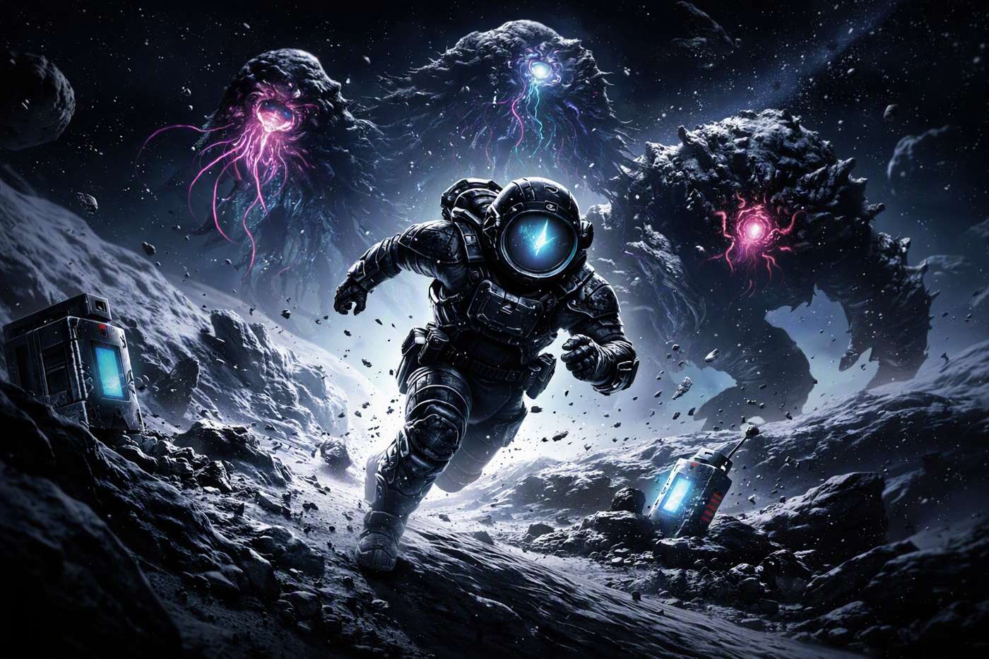 Space Pazzer 3D Oxygen Run game artwork