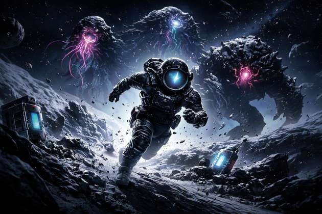 Space Pazzer 3D Oxygen Run - Jabali AI Poster