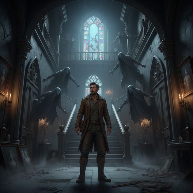 Through Shifting Shadows - Jabali AI Poster