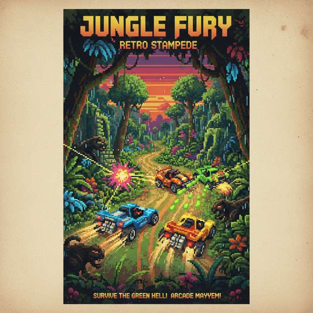 Jungle Frenzy Racers - 3D Racing by Jabali AI