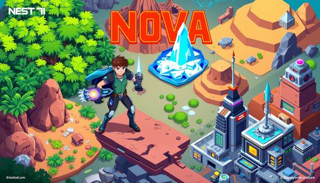 Nova's Cosmic Quest - Jabali AI Poster