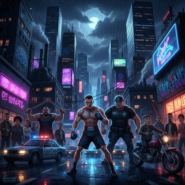 City of Heavy Hands - Jabali AI Poster