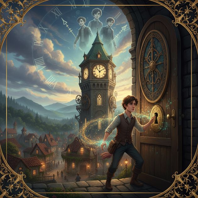 Echoes in the Clocktower - Jabali AI Poster