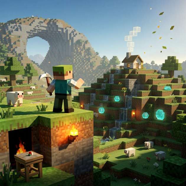 BlockCraft PE - Jabali AI Poster