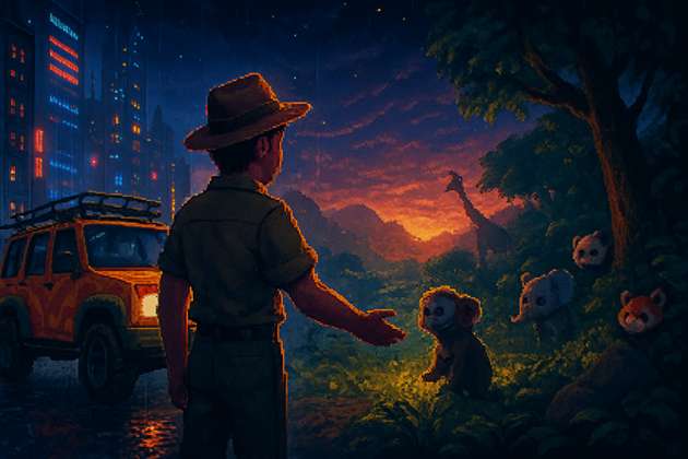 Safari City Keeper - Jabali AI Poster