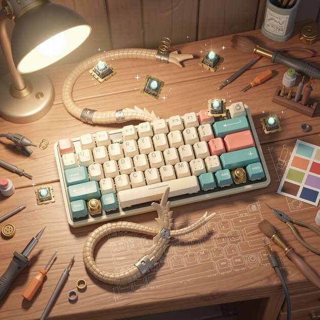 Keyboard Crafter - Jabali AI Poster