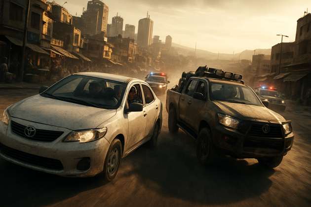 Urban Smuggler Drive - Jabali AI Poster