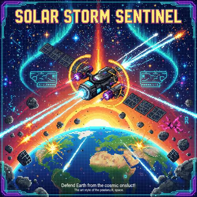 Solar Storm Sentinel - Jabali AI Poster