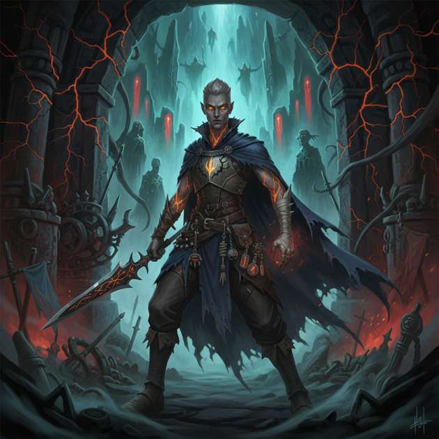 Neon Roots - Dungeon Crawler RPG by Jabali AI