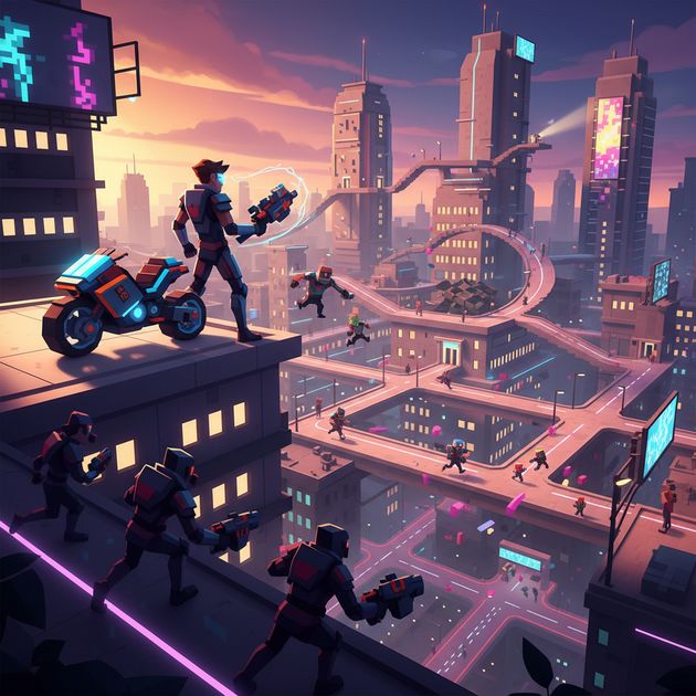 City Forge Unbound - Jabali AI Poster