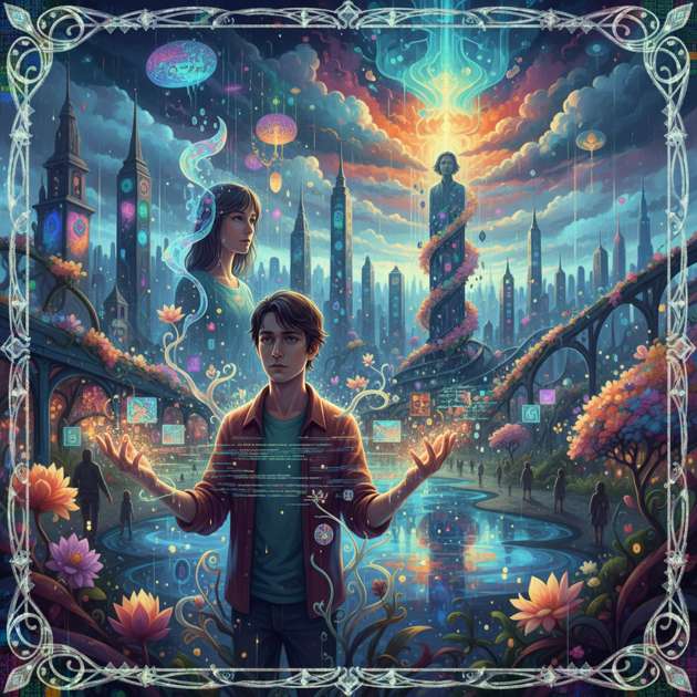 Rainlight City - Jabali AI Poster