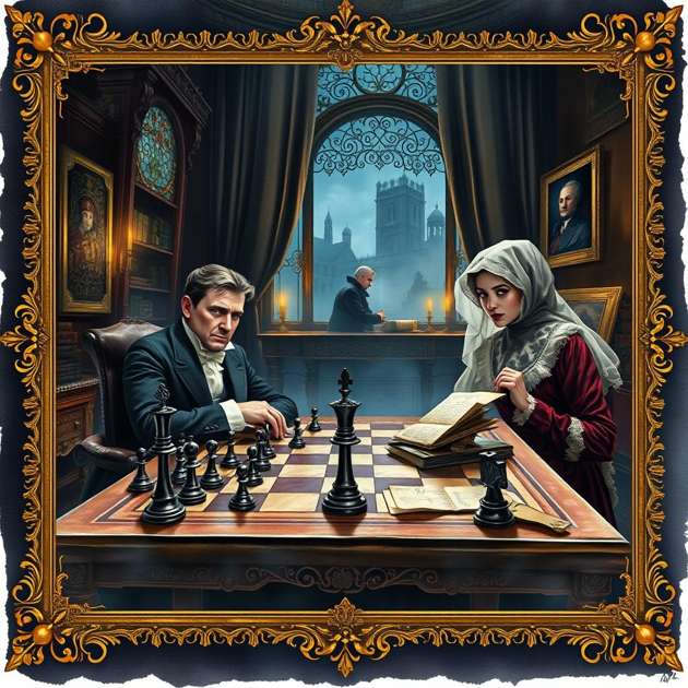 The Chessmaster's Conspiracy - Jabali AI Poster