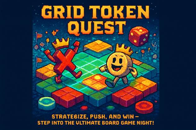 Grid Token Quest - Jabali AI Poster