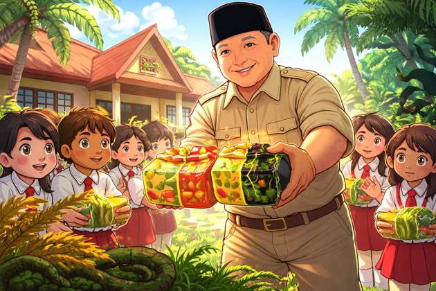 Prabowo’s Free Nutritious Meals: Trust or Die? - Jabali AI Poster