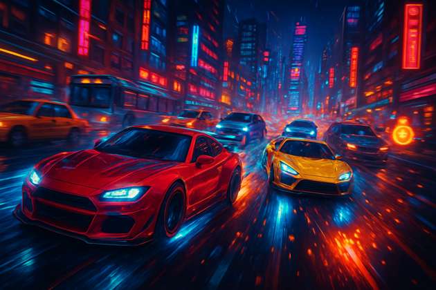 Neon Street Rivals - Jabali AI Poster