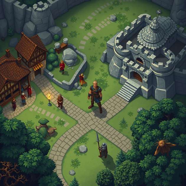 Noob's Journey: Ultima Beginnings - Jabali AI Poster