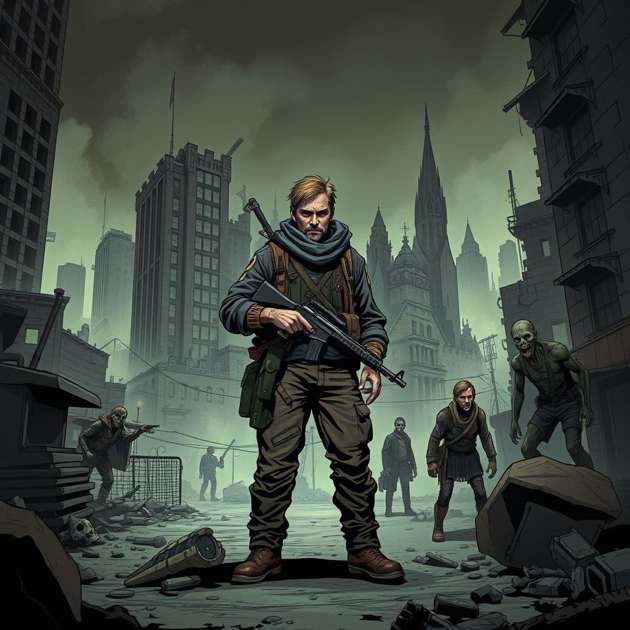 Dead City's Last Laugh - Jabali AI Poster