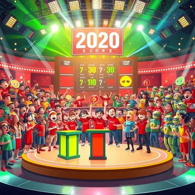 Quiz Showdown Frenzy - Jabali AI Poster