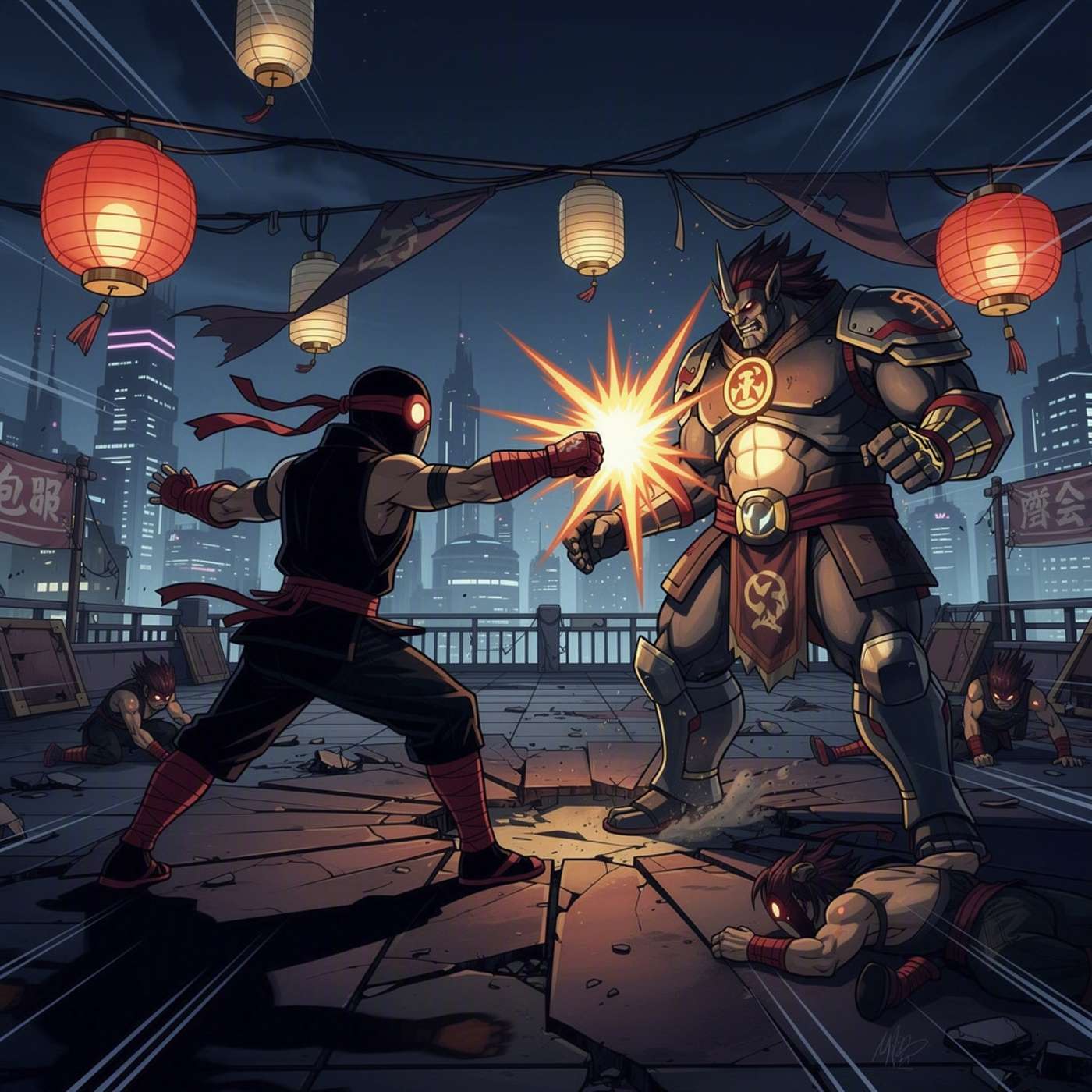 Shadow Fist: 100 Level Brawl game artwork